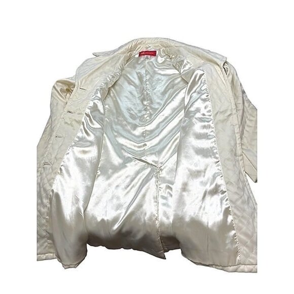 AKanne Klein. Women long crem suit jacket size XL - Picture 9 of 12